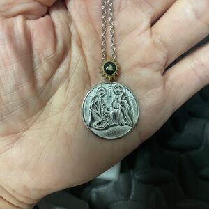 Michael Anthony Sterling Silver Religious Pendant Necklace – HSN – Vintage Style